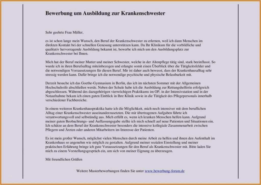 Vorlage Bewerbung Fsj Schön 60 Inspiration Vorlage Fsj Bewerbung Modelle