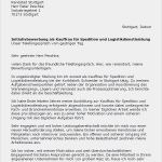 Vorlage Bewerbung Kaufmann Für Büromanagement Wunderbar Bewerbung Speditionskaufmann Ausbildung Muster