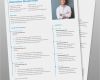 Vorlage Bewerbung Layout Inspiration Lebenslauf Design Vorlage Professionelle Bewerbung 2018