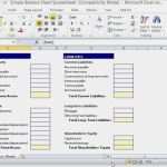 Vorlage Bilanz Excel Neu Einfache Bilanz Vorlage Für Excel