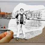 Vorlage Biometrisches Passbild Photoshop Neu Download Skizze Auf Foto In Der Hand Psd Tutorials
