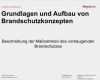 Vorlage Brandschutzkonzept Einzigartig Grundlagen Und Aufbau Von Brandschutzkonzepten