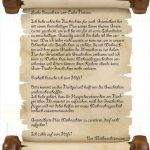 Vorlage Brief Vom Weihnachtsmann Angenehm Cube Nation