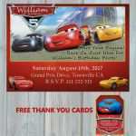 Vorlage Cars Einzigartig Cars Einladungskarten Zum Ausdrucken