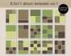 Vorlage Collage Genial 8 5 X 11 Album Vorlage Foto Collage Template Fotobuch