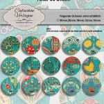 Vorlage Collage Luxus 193 Best Printable Digital Collage Sheet Circles Vorlage