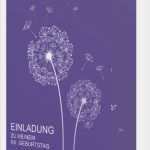 Vorlage Dankeskarte Erstaunlich Einladung Geburtstag