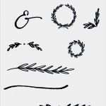 Vorlage Dankeskarte Großartig Diy Kalligrafie Dankeskarte Vorlage Für Hochzeit I