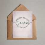 Vorlage Dankeskarte Hochzeit Beste Dankeskarte Mit Kranz Für Hochzeiten Oder andere Anlässe