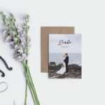 Vorlage Dankeskarte Hochzeit Wunderbar Diy Kalligrafie Dankeskarte Vorlage Für Hochzeit I