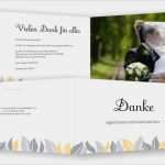 Vorlage Danksagung Hochzeit Gut Vorlage Hochzeit Danksagung