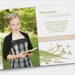 Vorlage Danksagung Kommunion Kostenlos Fabelhaft Konfirmation Kommunion Danksagung Din A6 A5 Quer Frieda