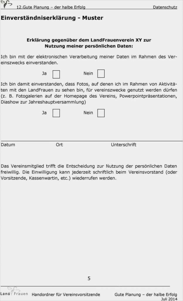 Vorlage Datenschutz Folgenabschätzung Inspiration Einverständniserklärung Datenschutz Vorlage Gut