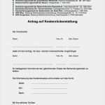 Vorlage Datenschutzverordnung Erstaunlich Antragsformular Für Kostenrückerstattung