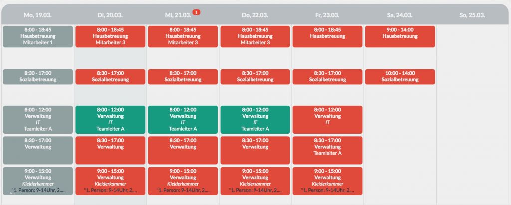 Vorlage Dienstplan Gastronomie Kostenlos Best Of Beispiel Flüchtlingsheim Papershift