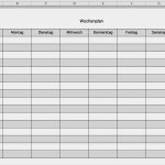 Vorlage Dienstplan Gastronomie Kostenlos Genial Wochenplan Als Excel Vorlage