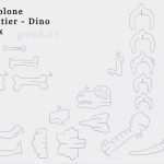 Vorlage Dinosaurier Basteln Wunderbar Dinosaurier Basteln T Rex Als Stecktier