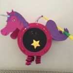 Vorlage Einhorn Laterne Erstaunlich Laterne Basteln Einhorn Mit Leuchtsternen Am Bauch