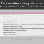 Vorlage Einkommensteuererklärung 2017 Hübsch Ea Tabelle Pro 2017 2018 Excel Vorlage – Ea Tabelle
