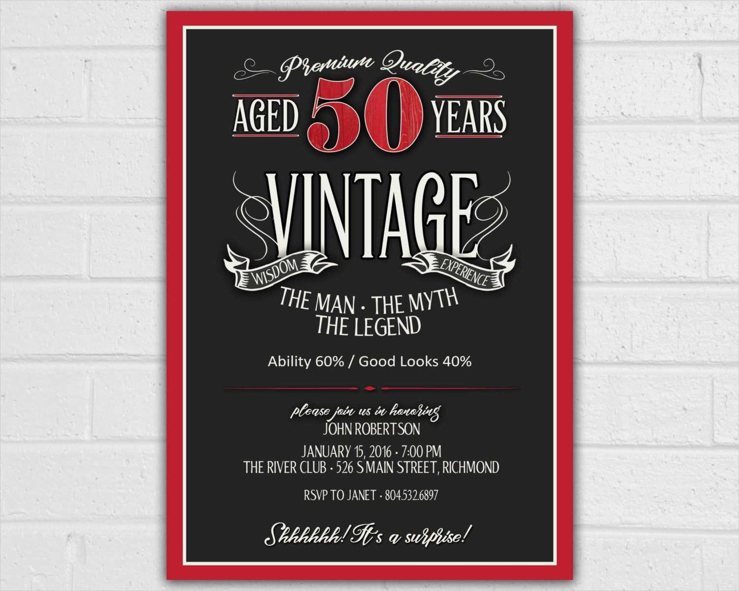 Vorlage Einladung 50 Geburtstag Kostenlos Schön Einladung 50 Geburtstag Word Vorlagen Kostenlos