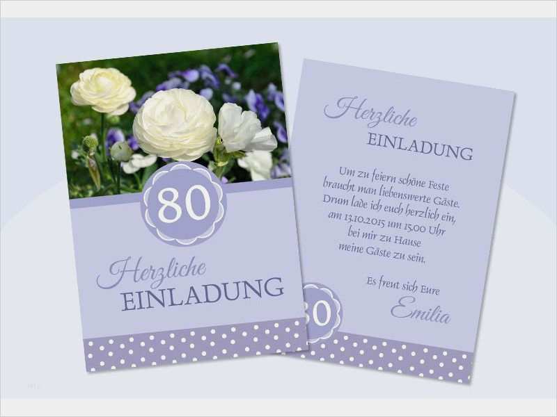 Vorlage Einladung 80 Geburtstag Kostenlos Elegant Einladung 80 Geburtstag Vorlage Word