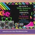 Vorlage Einladung 80er Party Elegant Einladung 80er Party Text – Travelslow