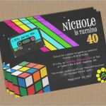 Vorlage Einladung 80er Party Erstaunlich Einladung 80er Party – Travelslow