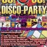 Vorlage Einladung 80er Party Fabelhaft Party 80er 90er Party Mit Dj Randy Discothek Belinda