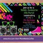 Vorlage Einladung 80er Party Inspiration 80er Jahre Einladung 80er Jahre thema Party Von Momneedscoffee