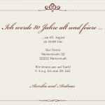 Vorlage Einladung 90 Geburtstag Großartig Einladung 80 Geburtstag