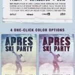 Vorlage Einladung Apres Ski Party Elegant Best 25 Flyer Template Ideas On Pinterest