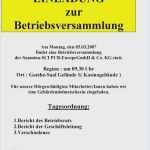Vorlage Einladung Betriebsversammlung Schön Einladung Zur Betriebsversammlung – Travelslow