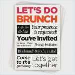 Vorlage Einladung Brunch Erstaunlich Einladung Brunch Vorlage – Travelslow