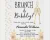 Vorlage Einladung Brunch Gut Brunch Und Sprudelnde Brautparty Einladung Einladung