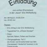 Vorlage Einladung Elternabend Kita Inspiration Einladung Zum Elternabend Im Kindergarten Muster