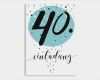 Vorlage Einladung Geburtstag 40 Cool Einladung Zum 40 Geburtstag Konfetti