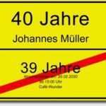 Vorlage Einladung Geburtstag 40 Erstaunlich Einladung Zum 40 Geburtstag