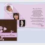 Vorlage Einladung Geburtstag 40 Inspiration Einladung 40 Geburtstag Klappkarte 12 5x12 5 Cm Braun Rosa