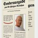 Vorlage Einladung Geburtstag 80 Gut Witzige Vorlage Einladung Zum 80