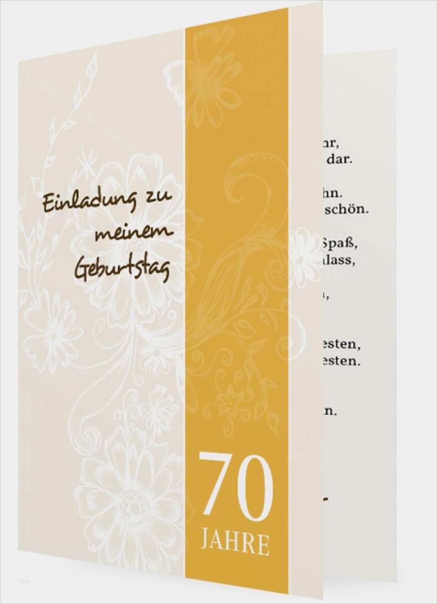 Vorlage Einladung Geburtstag Word Genial Einladung 70 Geburtstag Vorlage Kostenlos