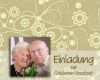 Vorlage Einladung Goldene Hochzeit Elegant Einladung & Einladungskarten Goldene Hochzeit