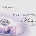 Vorlage Einladung Hochzeit Großartig Diamantene Hochzeit Einladung Vorlage