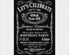 Vorlage Einladung Jack Daniels Elegant Einladung Zur Geburtstagsparty Partyeinladungen and
