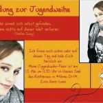 Vorlage Einladung Jugendweihe Cool Einladung Zur Jugendweihe Vorlage Kostenlos Drucken