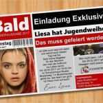 Vorlage Einladung Jugendweihe Einzigartig Ausgefallene Einladungskarten Jugendweihe 74 Bild