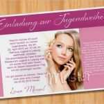 Vorlage Einladung Jugendweihe Wunderbar Einladungskarten Jugendweihe