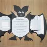 Vorlage Einladung Kindergeburtstag Halloween Angenehm Basteltante Fledermaus Einladungen