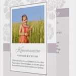 Vorlage Einladung Kommunion Großartig Lila Vorlage Einladung Erstkommunion