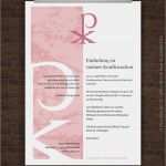 Vorlage Einladung Konfirmation Kostenlos Beste Drucke Selbst Kostenlose Konfirmationseinladung Zum