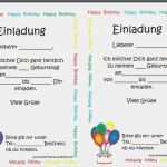 Vorlage Einladung Kostenlos Elegant Einladung Geburtstag Kostenlos